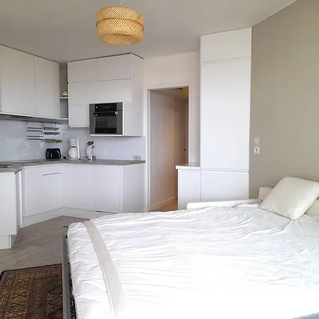 De Charme Face A L'ocean Avec Balcon Et Parking, Ideal Pour Famille Ou Amis - Fr-1-392-227 דירה *